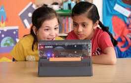 children using a tablet computer