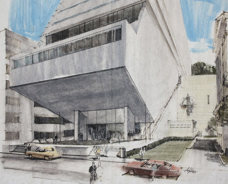 LRDC building's architect's rendering