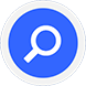 magnifying glass for search